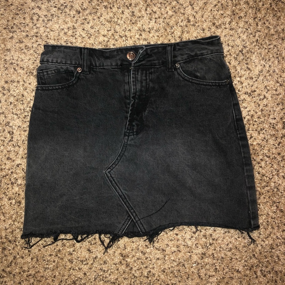 Black Denim Mini Skirt | Forever 21